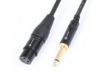 Power Dynamics Cablu XLR mama - Jack 6.3mm mono tata 0.15m PD Connex CX135 (176.998)