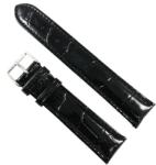  Curea de ceas Neagra din piele naturala - 20mm, 22mm - WZ3417 (WZ3417)