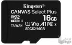 Kingston microSDHC Canvas Select 16GB C10/A1 SDCS2/16GBSP