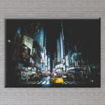  Modern Város Vászonkép - 100x70 cm