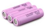 Samsung 18650 3.7V 2600mAh ICR18650-26H 26J Li-ion ipari cella akku/akkumulátor (SDI186502600)