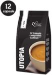 Italian Coffee 12 Capsule Italian Coffee Utopia Forte - Compatibile Cafissimo / Caffitaly / BeanZ