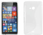 Microsoft Lumia 535, Szilikon tok, S-Case, átlátszó