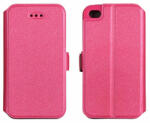 Samsung i9190 Galaxy S4 Mini, Oldalra nyíló flip tok, Book, rózsaszín