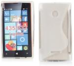 Microsoft Lumia 435, Szilikon tok, S-Case, átlátszó