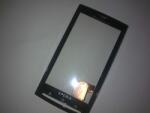 Sony Ericsson X10, Érintőplexi, (+előlap), fekete