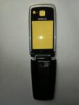 Nokia 6600 Fo k. ház + gomb, Előlap, fekete