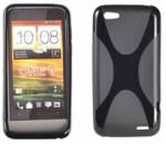HTC One V, Szilikon tok, S-Case, fekete