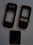 Nokia 2630 komplett ház+gomb, Előlap, fekete - extremepoint - 1 856 Ft
