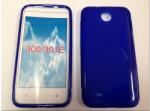 HTC Desire 300, Szilikon tok, S-Case, kék