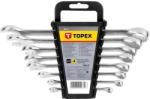 TOPEX Set 8 chei fixe-inelare 6-19 mm TOPEX 35D756 Cheie tubulara