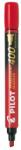 Pilot Marker permanent Pilot P400 diverse culori 4 mm varf tesit rosu (PSCA-400-R)