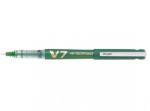 Pilot Roller reincarcabil Pilot V7 Hi-Tecpoint 0.7 mm verde (PBXC-V7-G-BG)