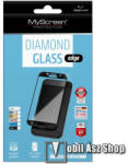 MyScreen HUAWEI P Smart, Enjoy 7S, MYSCREEN üvegfólia, Full cover, 0, 33mm, 9H, Fekete