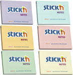 STICK'N Notes autoadeziv 76x101 mm, 100 file, STICK'N
