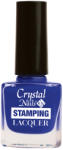 Crystal Nails Stamping lacquer nyomdalakk - kék