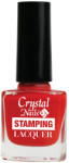 Crystal Nails Stamping Lacquer nyomdalakk-piros (4ml)
