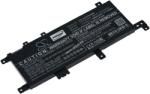 Powery Helyettesítő laptop akku Asus X542UN-DM111T