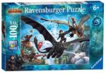Ravensburger Így neveld a sárkányodat 3 XXL puzzle 100 db-os (10955)