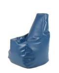 Pufrelax Пуф стол за деца 2-8 г. , 120л. Sunlounger Junior - Blue, Еко кожа, Пълнеж от Полистиролни перли
