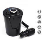 Balance Power Modulator FM Bluetooth Handsfree si incarcator Maşină, Ecran LCD suport pahar
