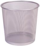Q-CONNECT MESH fém hálókosár, 12 literes, magassága 28 cm, átmérője 265/210 mm, ezüst (KF00850)
