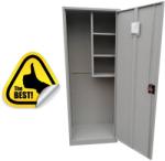 Plus Mobilier Dulap metalic Premium curatenie AC60, 600x400x1800 mm (LxlxH), neasamblat, inchidere 3 puncte, PLUS gri 1 3 40 kg 600x400x1800 Dulap metalic obiecte curatenie (61003802) Dulap arhivare