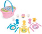 Smoby Coș de picnic Peppa Pig Smoby cu set pentru prânz 21 accesorii (SM310589) Bucatarie copii