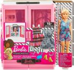 Mattel Barbie - Fashionistas ruhásszekrény babával (GBK12)