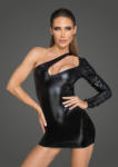 Noir Handmade F199 Asymmetrical Powerwetlook Minidress L