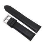 HCraft Curea Ceas Piele Naturală Neagră - 20/22/24 mm (WZ3472 Class)
