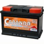CARANDA Durabila Top 75Ah 720A left+
