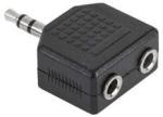 Cabletech Adaptor jack 3.5 tata-2x3.5 mama (ZLA0293)