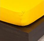 Naturtex Pamut Jersey kukoricasárga gumis lepedő 90-100x200 cm (73049)