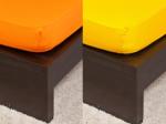 Naturtex Pamut Jersey narancs színű gumis lepedő 140-160x200 cm (73094) - otthonkomfort