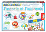 Educa Joc educativ Conector J'associe et J'apprends Educa 242 întrebări în franceză de la 4 ani (EDU17316-14251) Joc de societate