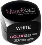 Marilynails 3Dimension Color gel Free - White 3ml
