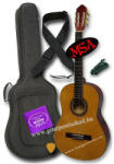 MSA CK-116 NA Lh, balkezes 4/4-es klasszikus gitár szett 2