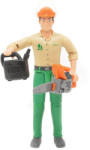 BRUDER Jucarie Bruder, figurina muncitor forestier, barbat, 1: 16, 107 mm # 60030