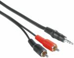  Jack 3.5 / 2 x RCA 5m kábel