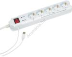 Gembird Master-Slave 5 Plug 1,8 m Switch 201010013 (PCW-MS2G)