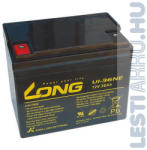 Long Globe 12V 36Ah Kerekesszék Akkumulátor (U1-36NE)