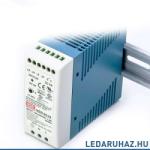 MEAN WELL MDR-60-24 60W/24V/0- tápegység (MDR-60-24)