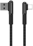 REMAX Cablu REMAX RC-155a, Gaming Design, USB Type-C, 1m, Black