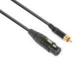 Power Dynamics Cablu convertor XLR mama - RCA tata 0.15m PD-Connex (177.006)