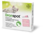  Soluție antihelmintică Dronspot A. U. V. pentru pisici de talie mică 2 x 0, 35 ml
