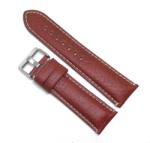  Curea de ceas Brun-roscat din piele naturala - 24mm - W3572 (WZ3572)