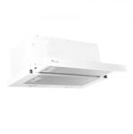 Tornado Hota Telescopica Incorporabila Tornado Storm 1200 (60), 1 motor, latime 60 cm, 3 viteze, absorbtie 1200 m3/ora, Alb (42420) - sanitmax Hota