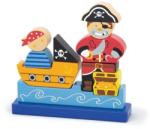 New Classic Toys Puzzle 3D Magnetic Pirat (NC50077) - mansarda-copiilor