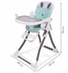 ECOTOYS HC-301-901 Scaun de masa bebelusi, inaltator